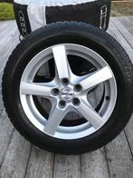 Winterbanden 205 / 60R16 (Dunlop) op alumnium velgen Enzo, Auto-onderdelen, Ophalen, Gebruikt, Velg(en), 16 inch
