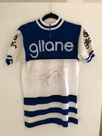 Maillot de cyclisme rétro avec signature Lucien Van Impe, Comme neuf, Enlèvement ou Envoi