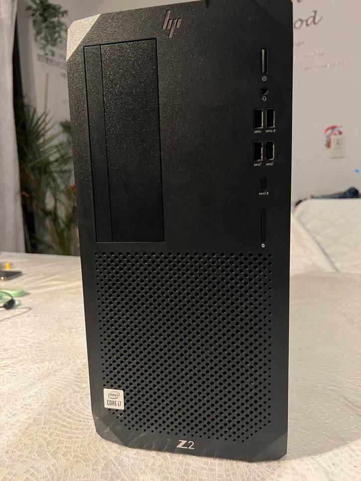 HP Z2 G5 Intel i7-10700 RTX 2060super 32GB DDR4, Computers en Software, Desktop Pc's, Gebruikt, 4 Ghz of meer, HDD, SSD, 32 GB