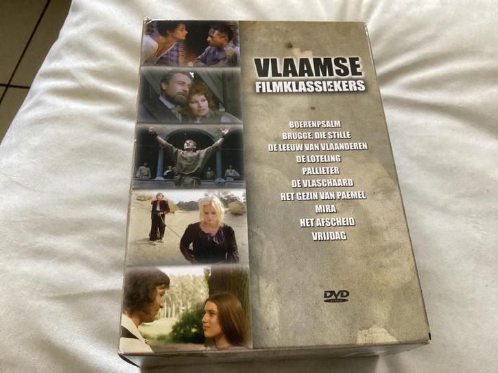 Vlaamse filmklassiekers (box 10 dvd’s), Cd's en Dvd's, Dvd's | Nederlandstalig, Boxset, Ophalen of Verzenden