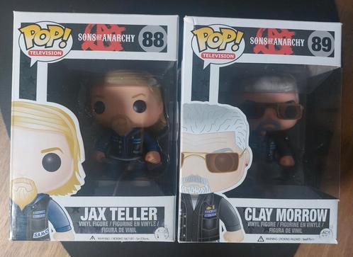 Sons of Anarchy Jax Teller en Clay Morrow Funkos, Verzamelen, Poppetjes en Figuurtjes, Zo goed als nieuw, Ophalen