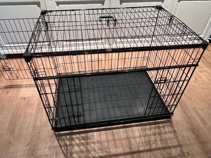 Stevige hondenbench Large opvouwbaar, Dieren en Toebehoren, Hondenbenches, Gebruikt, Ophalen