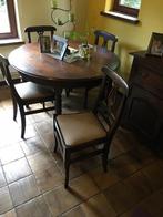 Ronde eettafel, Huis en Inrichting, Complete eetkamers, Ophalen, Zo goed als nieuw