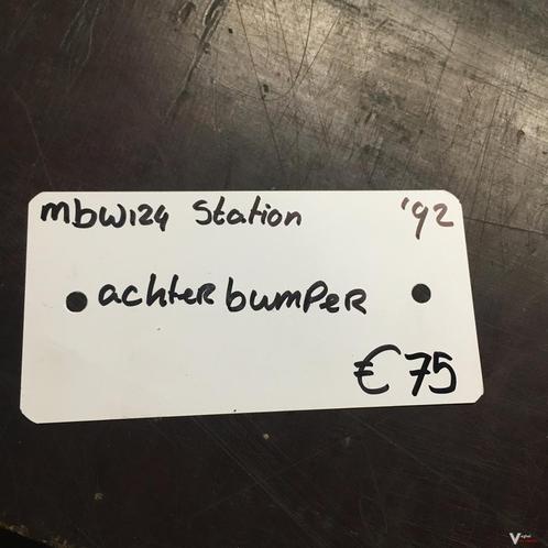 Mercedes W124 Station 1992 Achterbumper, Auto-onderdelen, Carrosserie, Bumper, Achter, Gebruikt, Ophalen