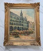 Schilderij grote markt Brussel, Antiek en Kunst, Ophalen