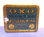 Petite ancienne boîte de bouillon OXO. 6 x 5 cm, Comme neuf, Enlèvement ou Envoi