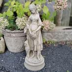 Betonnen tuinbeeld - Herderin Jill, Enlèvement, Neuf, Béton, Homme