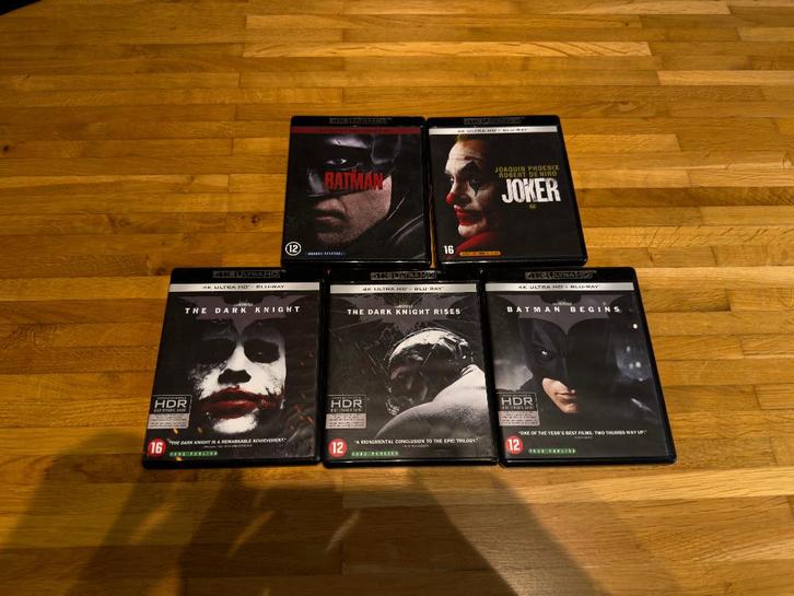 Batman en andere films op 4K of Blu Ray, Cd's en Dvd's, Blu-ray, Zo goed als nieuw, Ophalen of Verzenden