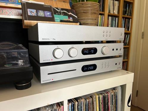 audiolab 6000CDT & 6000N Play, Audio, Tv en Foto, Versterkers en Ontvangers, Zo goed als nieuw, Stereo, Minder dan 60 watt, Overige merken