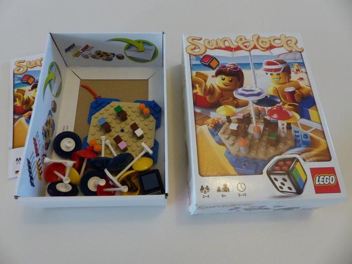 Lego Zonnebrandcrème 4+, Hobby en Vrije tijd, Gezelschapsspellen | Bordspellen, Zo goed als nieuw, Een of twee spelers, Drie of vier spelers