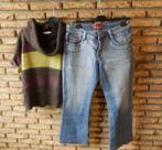 (12) -jeans femme t.40 bleu - seyoo + pull brun, Vêtements | Femmes, Enlèvement ou Envoi, Seyoo, Comme neuf, W30 - W32 (confection 38/40)