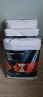 Sierlijke witte staantafelkleden met strik, Hobby en Vrije tijd, Ophalen, Nieuw