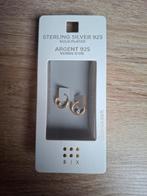 Sterling Zilvere oorringen, Handtassen en Accessoires, Oorbellen, Hangers, Nieuw, Ophalen of Verzenden, Goud