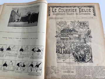 " Le Courrier Belge " 1898 - 1899 (Gravures, Florennes, Ande