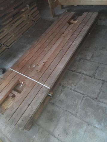 2 picknicktafels 240 cm  beschikbaar voor biedingen