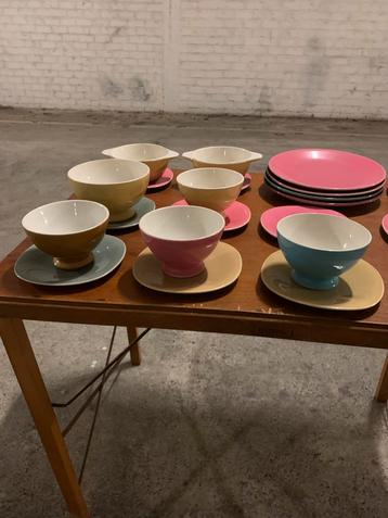 Servies | Boch Frères pastel Keramis expo 58 beschikbaar voor biedingen