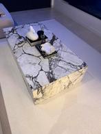 Marmeren Salontafel (Calacatta), Huis en Inrichting, Ophalen, 50 tot 100 cm, Zo goed als nieuw, 150 tot 200 cm