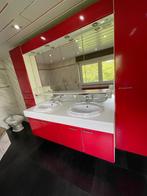 Salle de bain complète double vasque de marque GLOBO avec in, Huis en Inrichting, Badkamer | Complete badkamers, Gebruikt, Ophalen
