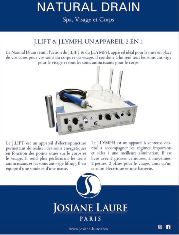 Natuurlijke afvoer Josiane Laure, Handtassen en Accessoires, Uiterlijk | Dieet en Afvallen, Zo goed als nieuw, Apparaat, Ophalen