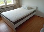 Witte slaapkamer (1,40m), Huis en Inrichting, Slaapkamer | Complete slaapkamers, Ophalen, Zo goed als nieuw