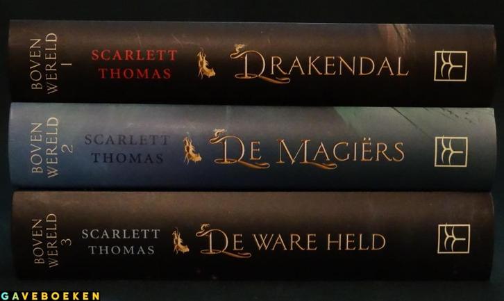 Bovenwereld - Scarlett Thomas - De Fontein - 3x - Hardcover, Boeken, Fantasy, Gelezen, Ophalen of Verzenden