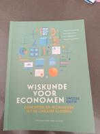 Wiskunde voor economen: concepten en technieken uit de linea, Wim Schoutens; Paulien Vandereyt; Johan Quaegebeur; Naci Tanr...