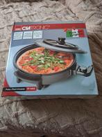 Pizza party pan, Ophalen