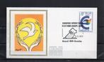 Année 1979 : FDC 1924 soie - Premières élections pour le par, Postzegels en Munten, Ophalen of Verzenden