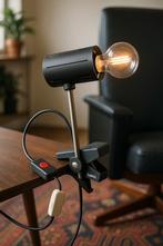 Hama Clamp Spotlight–Made in Germany–E27–Vintage Studiolamp, Ophalen, Zo goed als nieuw, Vintage Klemlamp, Led