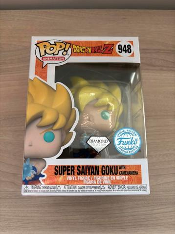 Funko Pop Dragon Ball Z Goku Kamehameha #948 Diamond Edition, Collections, Enlèvement ou Envoi, Comme neuf