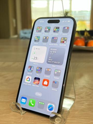 Apple iPhone 14 Pro 256 Go Space Black + accessoires + étui disponible aux enchères