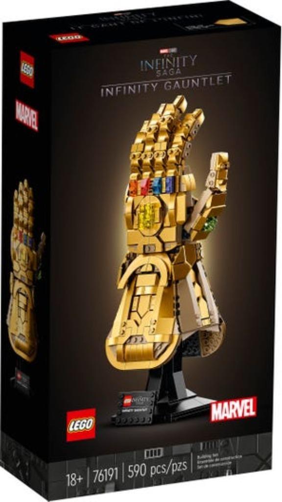 Lego Thanos 76191 de Infinity-handschoen, Kinderen en Baby's, Speelgoed | Duplo en Lego, Nieuw, Lego, Complete set, Ophalen of Verzenden