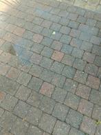 Terras tegels (blauw en rood), Tuin en Terras, Tegels en Klinkers, Ophalen, Gebruikt, Terrastegels