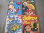 4 bandes dessinées Tintin, Spirou 1979, Meerdere stripboeken, Ophalen of Verzenden, Gelezen