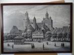 Maastricht Het Vrijthof omstreeks 1860 EB Zaltbommel 106x75, Ophalen of Verzenden, Mestreech, Maastricht, kunst, curiosa