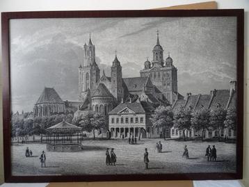 Maastricht Het Vrijthof omstreeks 1860 récupérer 149 euro, Enlèvement ou Envoi