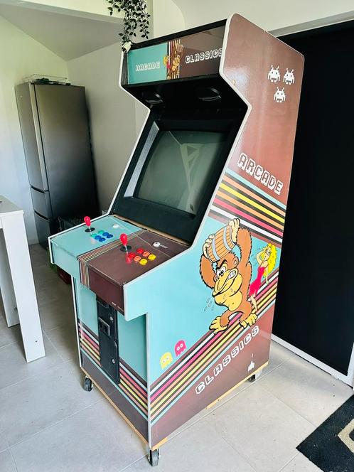 Top arcadekast met geldslot en multires monitor, Verzamelen, Automaten | Overige, Gebruikt, Ophalen