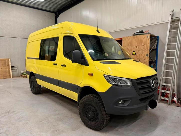 4x4 _ Mercedes sprinter 419 cdi AWD 190pk, Auto's, Bestelwagens en Lichte vracht, Particulier, 360° camera, 4x4, ABS, Achteruitrijcamera