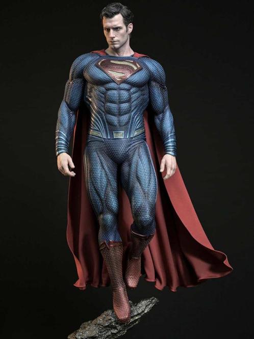 Hot Deal Superman Blue Version 1/3 Justice League 87cm New!!, Collections, Cinéma & Télévision, Neuf, Film, Enlèvement