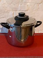 Cocotte minute SEB Clipso en inox 10 litres ., Inox, Comme neuf, Enlèvement, Plaque céramique