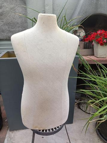 Vintage paspop zonder voetstuk mannelijk beschikbaar voor biedingen