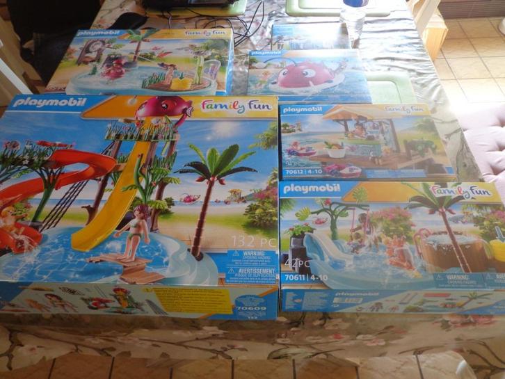 Playmobil waterpark, Kinderen en Baby's, Speelgoed | Playmobil, Nieuw, Complete set, Ophalen of Verzenden