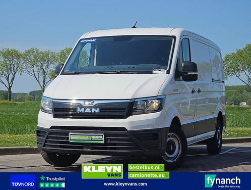 MAN TGE 2.140 L3H2 2xZijdeur Autm!, Auto's, Bestelwagens en Lichte vracht, Bedrijf, ABS, Airconditioning, Cruise Control, Navigatiesysteem