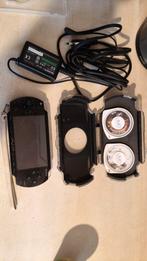 BLADZIJDE 1004, Games en Spelcomputers, Spelcomputers | Sony PSP, Met games, Zwart, Ophalen of Verzenden, Zo goed als nieuw