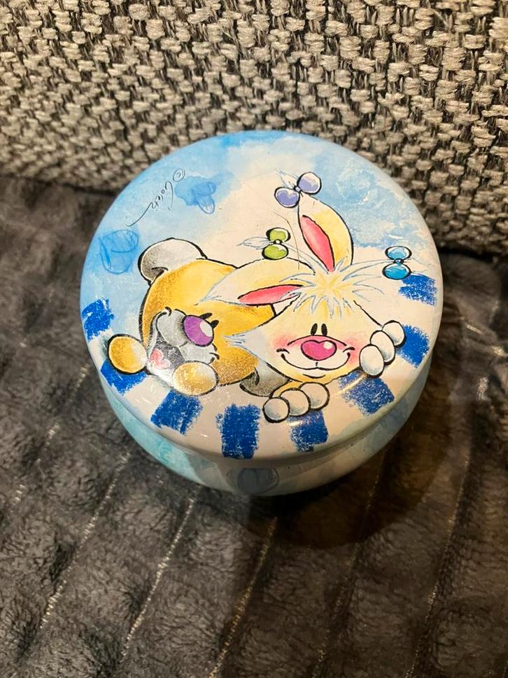 Boîte métallique Diddl pimboli & mimihopps, Collections, Diddl, Diddl, Enlèvement ou Envoi