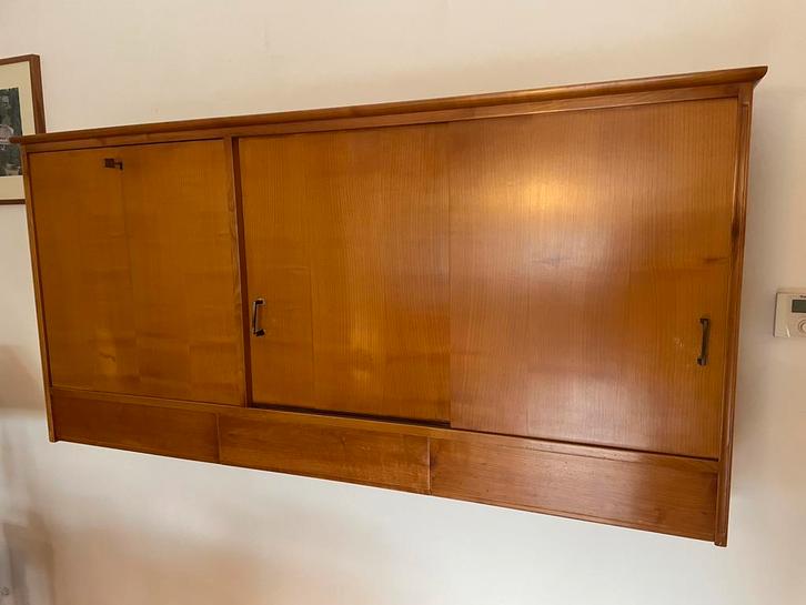 Vintage Complete eetkamer in perzikhout, Huis en Inrichting, Kasten | Wandmeubels, Gebruikt, Ophalen