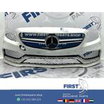 C63 AMG Voorbumper Mercedes C Klasse 2014-2018 C63s AMG bump, Pare-chocs, Avant, Utilisé, Enlèvement ou Envoi