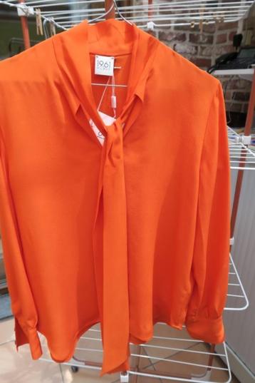 Blouse nieuw oranje 1961 Milano mt 40 (it 44) beschikbaar voor biedingen