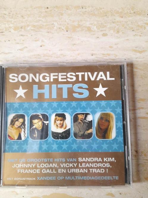 CD 'Songfestival hits', Cd's en Dvd's, Cd's | Verzamelalbums, Zo goed als nieuw, Pop, Ophalen of Verzenden