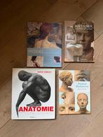 Collectie boeken Kunst- beeldhouwen - anatomie, Ophalen, Zo goed als nieuw